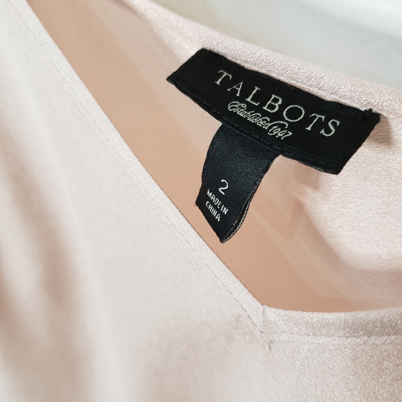 Talbots Silk Semi Sheer Tank Top Suit Shell Cami - Picture 8 of 8